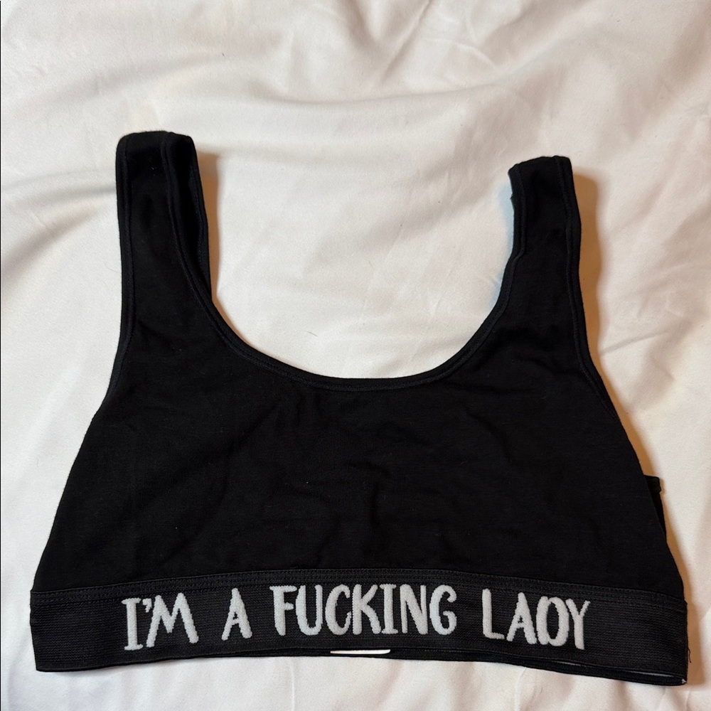 ALF Black Sports Bra